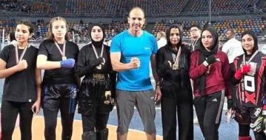 أبطال كفر الشيخ للكيك بوكسينج يحصدون 17 ذهبية و8 فضيات فى بطولة مصر المفتوحة