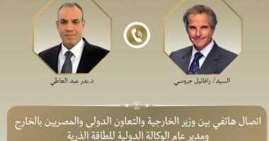 اتصال هاتفى بين وزير الخارجية ومدير الوكالة الدولية للطاقة الذرية