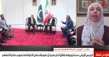 أستاذة علوم سياسية: إيران لن تتخل عن شروطها رغم العقوبات الأمريكية
