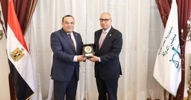 رئيس مجلس الدولة يستقبل رئيس الهيئة الوطنية للانتخابات لتقديم التهنئة