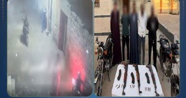 ضبط 5 أشخاص لإطلاقهم رصاص من بنادق آلية على منزل مواطن بسوهاج