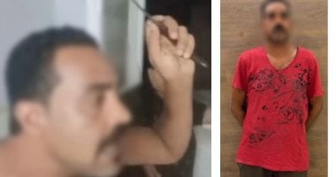 ضبط شخص هدد والدته بسلاح أبيض لعدم الابلاغ عنه بحدائق القبة