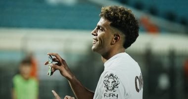 محمد السيد لاعب فريق الزمالك 