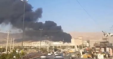 مصرع 11 شخصا فى انفجار صهريج وقود غرب إيران