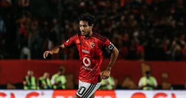 محمد هانى يحرز الهدف الأول للأهلى في مرمى الزمالك