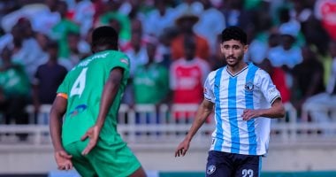 من مباراة الذهاب بين بيراميدز وجورماهيا الكيني