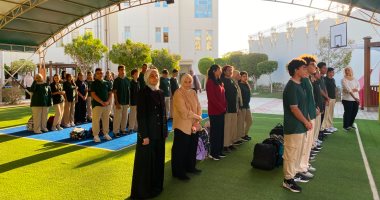 استقبال الطلاب فى أول يوم بالعام الدراسى بمدارس النيل