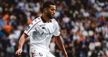 محمد عبد المنعم مدافع منتخب مصر ونادي نيس الفرنسي