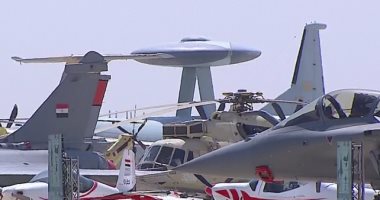سوخوى 57 وA400M الإسبانية تتألقان فى سماء العلمين بعروض جوية مبهرة