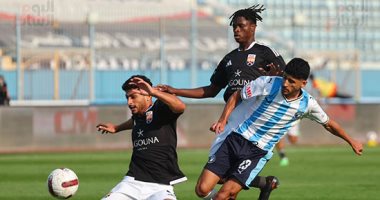 مباراة بيراميدز مع الجونة