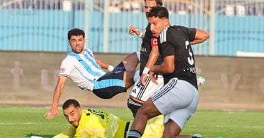مباراة بيراميدز والجونة فى الجولة الرابعة للدوري