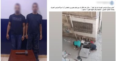 ضبط المتهمين بمحاولة سرقة أغطية بالوعات الصرف والتعدي على المواطنين فى بورسعيد