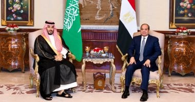  السيد الرئيس عبد الفتاح السيسي والأمير محمد بن سلمان