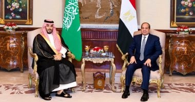  السيد الرئيس عبد الفتاح السيسي والأمير محمد بن سلمان