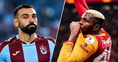 فيكتور أوسيمين ومحمد صلاح
