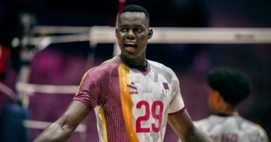 مبارك موسى لاعب الكرة الطائرة القطري