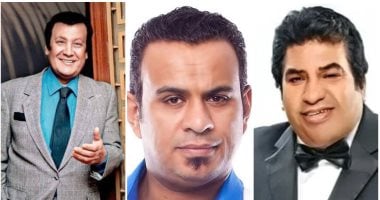 محمود الليثى وأحمد عدوية ومحمد رشدى