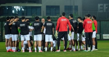 مران منتخب مصر الأول لكرة القدم
