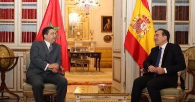  وزير خارجية المغرب ونظيره الإسباني