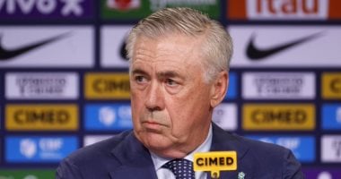 كارلو انشيلوتي مدرب البرازيل