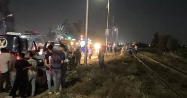 مصرع شابين أسفل عجلات قطار فى الشرقية