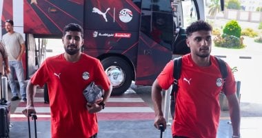 بعثة منتخب مصر فى المطار