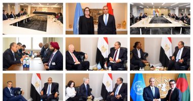 نشاط مكثف لوزير الخارجية خلال الجمعية العامة للأمم المتحدة