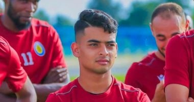 أنس الشرتاع لاعب منتخب ليبيا
