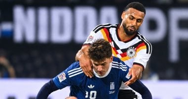 جانب من مباراة سابقة بين ألمانيا واليونان