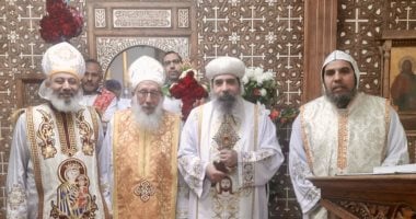 Five Deacons Ordained at Historic Samanoud Church for Feast of the Cross