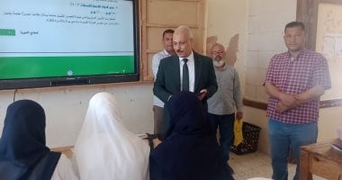Minya Education Official Visits Schools to Check Attendance and Discipline