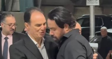 عزاء والدة مدحت عبد الهادي