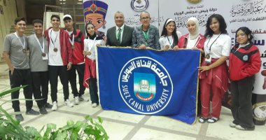 جامعة قناة السويس تحصد فضية النحت و12 برونزية للكورال بأسبوع شباب الجامعات
