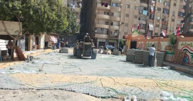 Giza Installs Interlocking Paving in Saft El-Laban and Around Talbiya School Complex