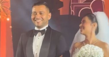 حفل زفاف ابن الفنانة صابرين