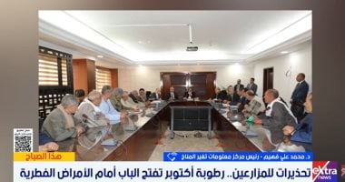 الزراعة تحذر من طقس أكتوبر على المحاصيل ومركز تغير المناخ يصدر توصيات يومية