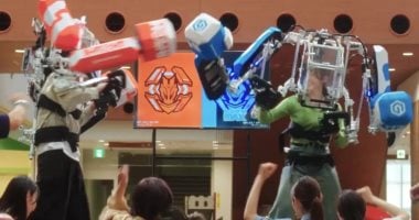 Japan Prepares Robot Battle Arena Where Visitors Can Face Off Against Friends