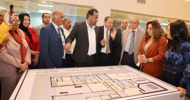 شرح واف أمام وزيرتي التضامن والتنمية المحلية لوحدة السيكلترون الجديدة بأورام الأقصر