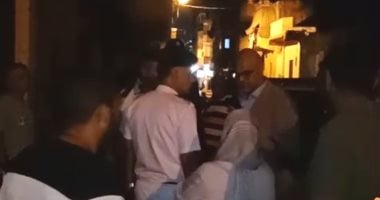 محافظ الإسكندرية يتفقد العقار المائل منطقة أمبروزو.. فيديو