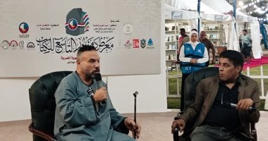 محمد خميس بمعرض دمنهور: والدي كان شاعرا وغرس في حب الحضارة المصرية