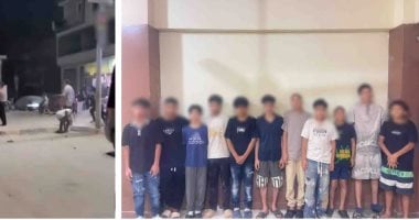 ضبط 11 طالباً بعد مشاجرة وتراشق بالحجارة بدائرة قسم ثان المحلة