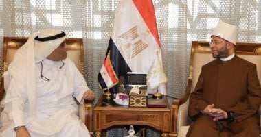 وزير الأوقاف يبحث مع مدير المكتب الكويتي للمشروعات الخيرية بالقاهرة آفاق التعاون