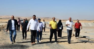 Giza Water Company Chief Reviews Operations and Maintenance at Bahariya Oasis Stations