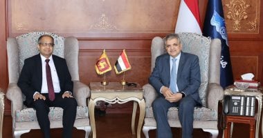 أسامة ربيع يبحث مع سفير سريلانكا تعزيز التعاون فى الصناعة البحرية والخدمات اللوجستية