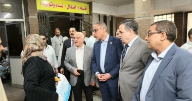 محافظ الجيزة يفتتح القسم الداخلى للأطفال بمستشفى الحوامدية العام