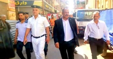 مصادرة مضبوطات متنوعة خلال حملة مكبرة لرفع الإشغالات بحى شرق سوهاج