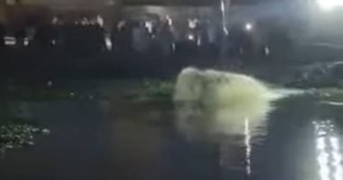 البحث عن جثة شخص بحادث انقلاب سيارة ملاكي