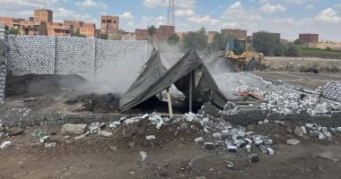 Illegal Walls Removed in Abu al-Numros Before Shed Construction Begins