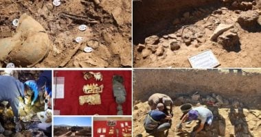 قناع ذهبى وترسانة محارب.. اكتشاف مدفن نخبوى عمره 2600 عام فى مقدونيا