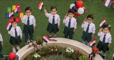 حياة كريمة تحتفل مع أطفال مركز تنمية الأسرة والطفل بسبك الأحد بذكرى نصر أكتوبر